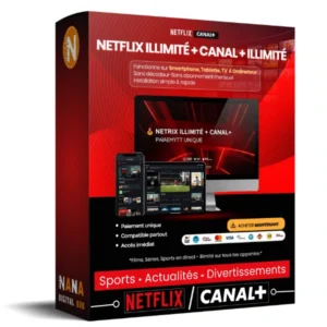 Kit Netflix & Canal+ Illimité : 🎥 Regarde tout, sans limite, où que tu sois.